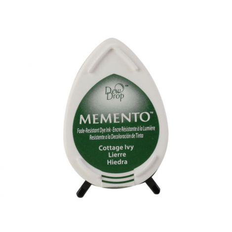 Poduszka z tuszem do stempli Memento 4,2x2,8cm Zielona ciemna